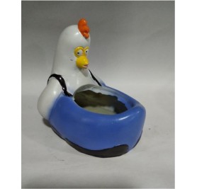 Cute Duck Resin Pot